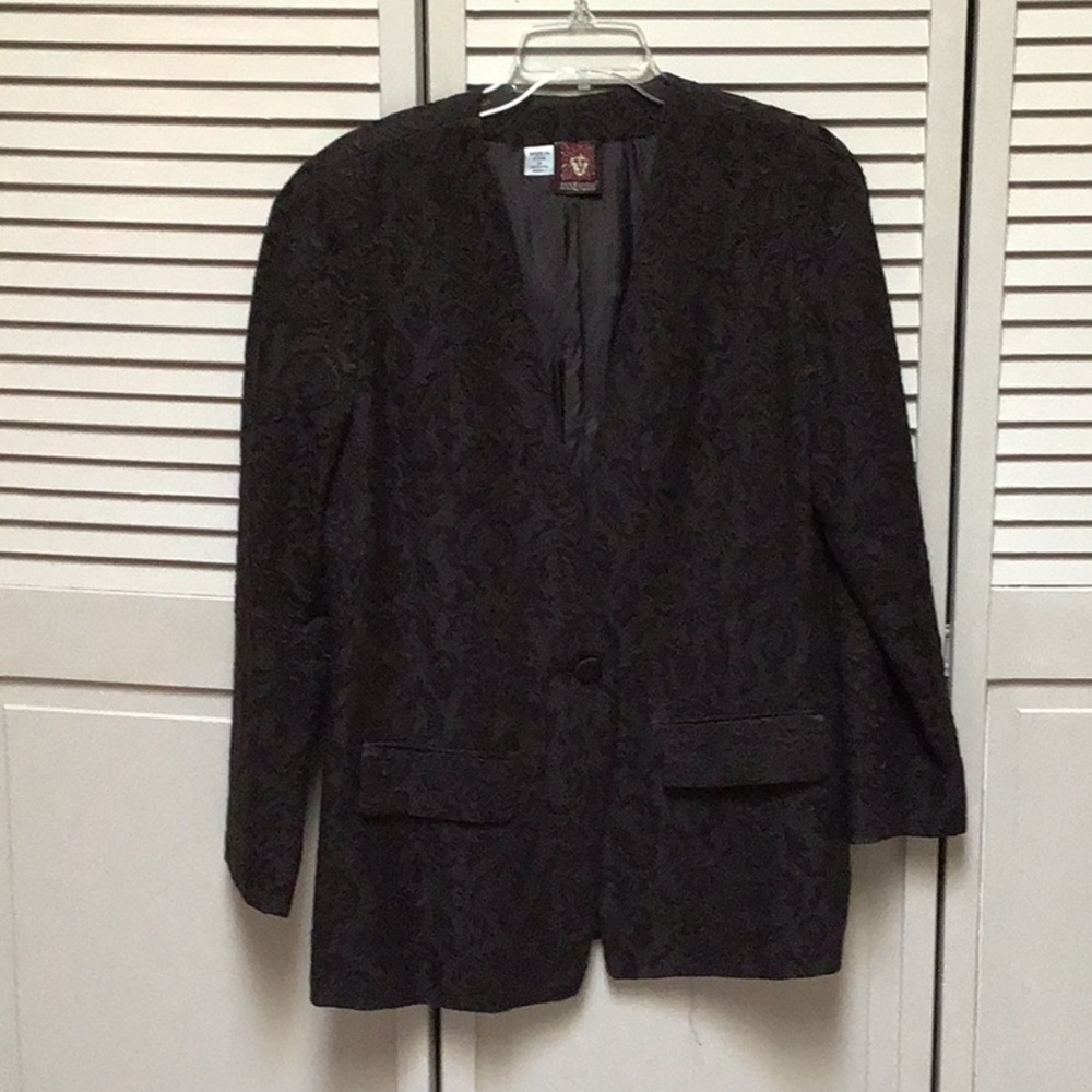 Anne Klein embossed jacket